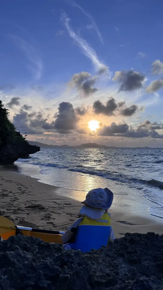 小島に上陸♪